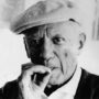 Antonio Cores-Picasso con gorra y fumando-Colección Picasso visto por Antonio Cores