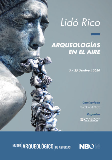 Cartel Arqueologías en el aire - Lidó Rico