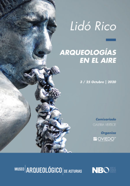 Cartel Arqueologías en el aire - Lidó Rico